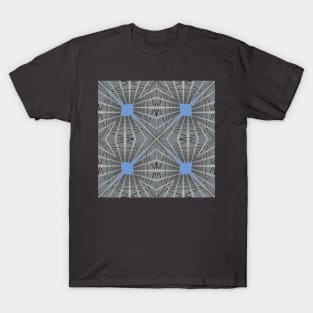 Architect Geometric Strip Abstract Pattern T-Shirt